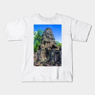 Banteay Kdei Temple, Angkor Kids T-Shirt